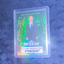 Leaf Pop Century Ralph Fiennes 1/1 Pre-Production Proof Non-Sport Card picture