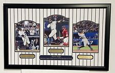 Aaron Judge 62nd Home Run triple 8x10 professional framed & engraved nameplates picture