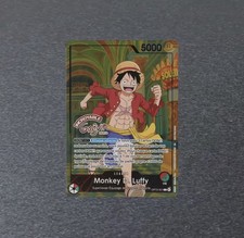 One Piece Card Game Monkey D. Luffy OP13-001 PROMO Musée Grévin picture