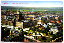 Postcard -Looking towards the Blick nach dem Reichsgericht - Leipzig, Germany picture