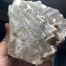 3 Pounds 1.15 Oz Premium Icey Cubic Fluorite Large Raw Specimen picture