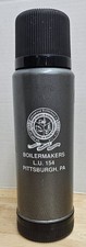 Vintage Aladdin Boilermakers Union Thermos, Pittsburgh, Pa, L.U.154 Made In USA picture