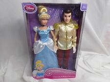 Hard to Find Disney Collection Cinderella And Prince Charming Dolls 2 Pack Nice picture