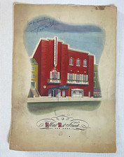 1952 Toots Shor Menu Signed - HOF Baseball Players on back picture