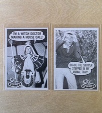 2 -1965 Topps Gilligans island trading card #36 and #44. Ex+ Condition picture