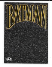 1994 Skybox Batman Saga of the Dark Knight BLANK SkyDisc ERROR No Holo RARE SD1 picture