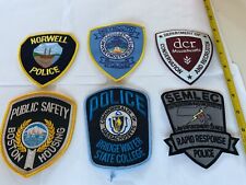 Police LawEnforcement collectors embroidered patch set 6 pieces picture