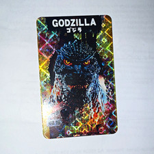 Round 1  (Rare #10)Godzilla Kaiju Drop Holographic Japanese GODZILLA picture