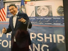 Andrew Yang For President 2020 Signed Autograph 8x10 Photo COA MATH  picture