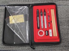 Bargain drafting set in zipper case NEW Shipping Included picture