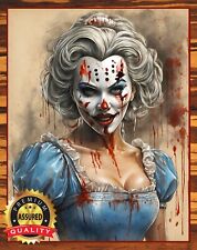 Cinderella - Slasher - Parody - To Be Signed By Artist - Metal Sign 11 x 14 picture