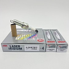 Set of 6  NGK 7751 Genuine Authentic Laser Iridium and Platinum Spark Plugs picture