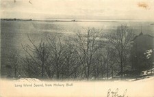 Norwalk Connecticut C1905 Long Island Sound Hickory Bluff  Postcard 21-14026 picture