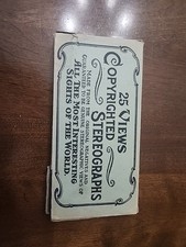 Boys Will Be Boys Comic Stereograph Set (25 Views) w/ Original Box #123 – c.1910 picture