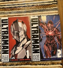Ultraman Manga Volume 1 and 2 English Version Viz Signature picture