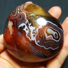 HOT300g Natural Polished Banded Agate Crystal Madagascar  2281A+ picture