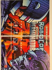 Rare Vintage RoboCop & Terminator Gaming Print Ads Lot Sega SNES Crossover picture