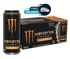 Monster Energy Orange Dreamsicle, Energy Drink, 16 Ounce Pack of 15 picture