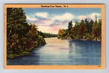 Sussex NJ-New Jersey, Scenic Greetings, Antique Souvenir Vintage Postcard picture