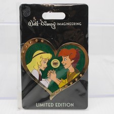 B4 Disney WDI MOG LE Pin Valentine's Day Gem Heart Black Cauldron Taran Elionwy picture