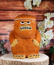 Forest Mythical Creature Sasquatch Big Foot Cryptid Ape Ceramic Cookie Jar picture