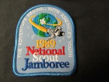 1989 National Jamboree Official Pocket Patch picture