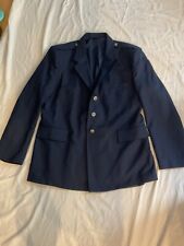 Male Enlisted US Air Force USAF Blue Service Jacket  25 In Arm 2 Arm &33 Length picture