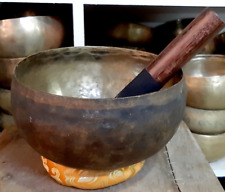 Tibetan Cobrebati Singing Bowl-Antique Collected from Himalaya-Tibetan Yoga bowl picture