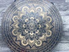 50 cm Large Mantra Flower Of Life Tibetan-Handmade Gong-Healing and Meditation picture