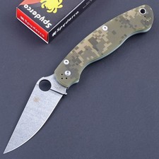 Camo Military G10 Outdoor Pocket Folding Knife Hunting Long Camping Knives Big picture
