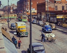 1941 47th St CHICAGO Street Scene 5x7 Borderless PHOTO (208-k) picture