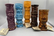 RARE-First Edition SHAG Josh Agle Tiki Mug set by Tiki Farm- 2000-Edition of 250 picture