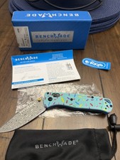 Benchmade 535 Bugout Donut Sprinkle Blue Cpm S30v Lock Custom EDC Knife picture