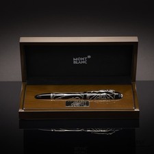 2002 Montblanc Patron of Art 4810 Edition Andrew Carnegie Fountain Pen ID 7275 picture