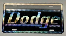 RETRO 70'S PRISM Metal License Plate Fits Dodge Charger Dart Challenger Coronet picture