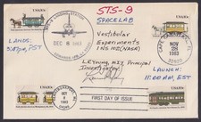 Laurence R. Young, MIT Principal Investigator Vestibular Experiment, STS-9 cover picture