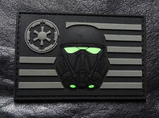 Stormtrooper USA Flag  Rogue 3-D PVC Rubber Hook Patch ACU-MTS1 picture