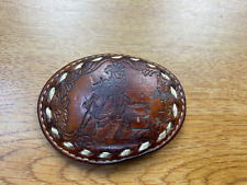 Vintage Cowgirl Belt Buckle picture