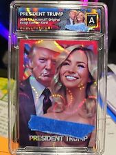 President Donald J. Trump USA Press Secretary Atomic Refractor Card picture