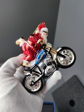 Breitling COLLECTORS Christmas Bauble Ornament - Santa on motorcycle picture