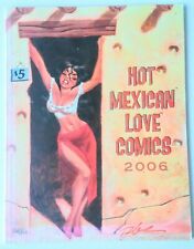 Hot Mexican Love Comics 2006 - Signatures in Back Cover picture