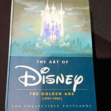 Disney The Art of Disney: The Golden Age (1937-1961)  Postcards Box Set Of 75 picture