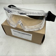 New Clear Plastic Goggles Goggle Safety Protective Eye Protection ANSI Z87.1 picture