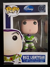 NEW 2011 Funko Pop #02 Disney TOY STORY BUZZ LIGHTYEAR - Bobblehead Vaulted picture