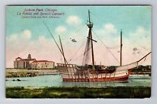 Chicago IL- Illinois, Jackson Park, Antique, Vintage c1912 Souvenir Postcard picture