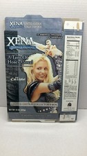 *RARE* Vintage Xena Warrior Princess Official Cereal Box (Callisto) GREAT SHAPE picture