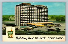 Denver CO-Colorado, Holiday Inn, Advertising, Vintage Postcard picture