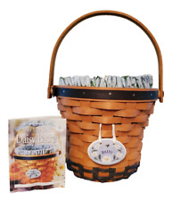 1999 Longaberger  May Series DAISY BASKET w/ Protector, Liner, Card and Tie-On picture