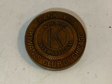Vintage Kiwanis Club Chicago Kiwanis International Advertising Paperweight picture