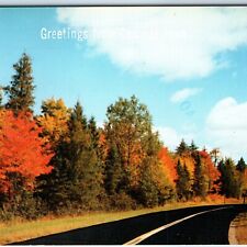 c1970s Cascade, IA Greetings from Curve Road Vacationland 1984 USPO Cancel A264 picture